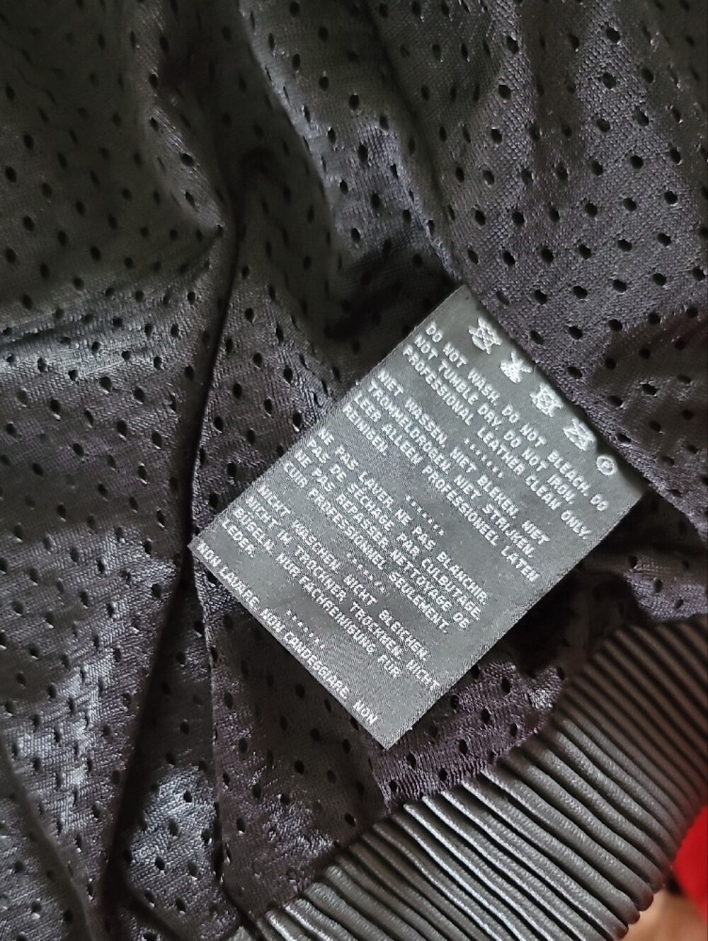 Harley-Davidson Black Leather Jacket with Teal Accents - Picture 7 of 12